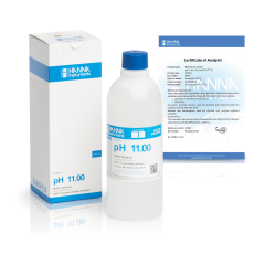HANNA HI5011 pH 11.00 @ 25°C Technical Calibration Buffer, 500 mL