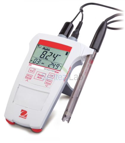 Ohaus ST 300 pH-G Portatif pH Metre  0.00...14.00 pH  / -1999... 1999 Mv /  0... 100 °C