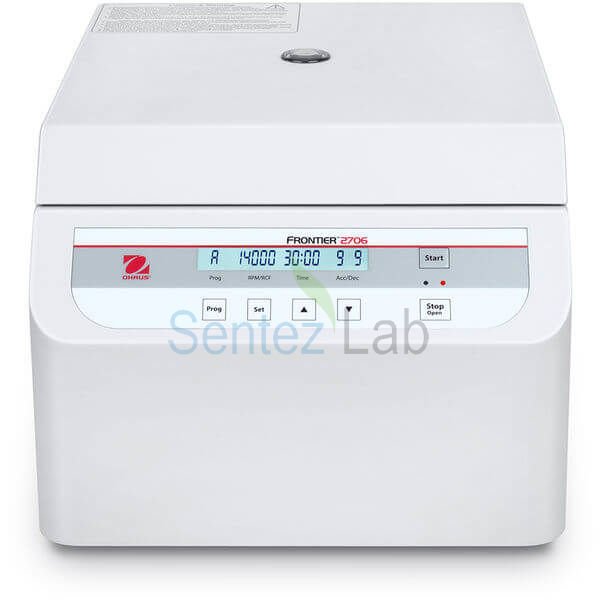 Ohaus FC2706 W/R11 Santrifüj 300-6000 rpm, RCF 3660g 6x50 ml Açılı Rotor dahil (5000 rpm)