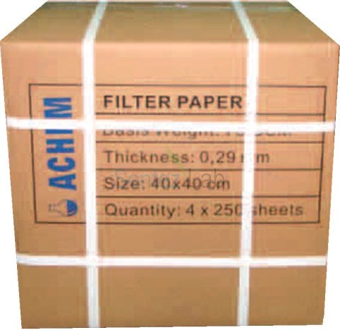 Achem Kaba Filtre KAğıdı 75 gr 40 x 40 cm 250 Adet