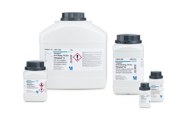 MERCK 108421 Titriplex® III (ethylenedinitrilotetraacetic acid disodium salt dihydrate) EMPROVE® ESSENTIAL Ph Eur,BP,JP,USP Cas 6381-92-6 1 kg