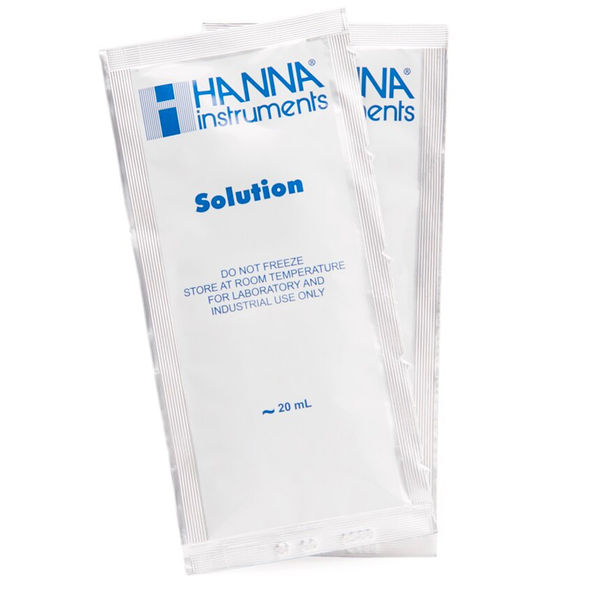 HANNA HI70032P 1382 mg/L (ppm) @ 25°C TDS Calibration Standard Sachets, (25 x 20mL)