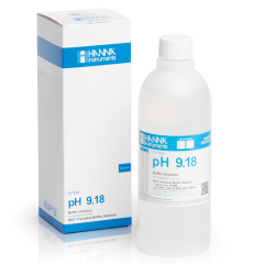HANNA HI7009L pH 9.18 @ 25°C  Calibration Buffer, 500 mL bottle