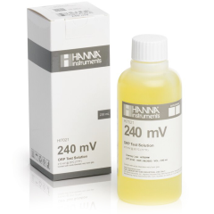 HANNA HI7021M ORP test solution @240 mV (@20°C), 230 mL