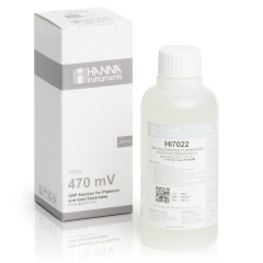 HANNA HI7022M ORP test solution @470 mV (@20°C), 230 mL
