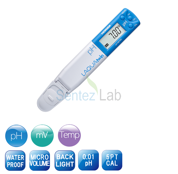 HORIBA LAQUAtwin pH-33 pH metre 0.00...14.00 pH / 0.01 pH