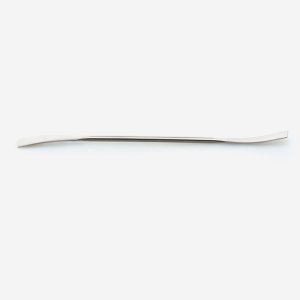 İSOLAB 047.03.180 spatül - paslanmaz çelik - eğimli - 180 mm