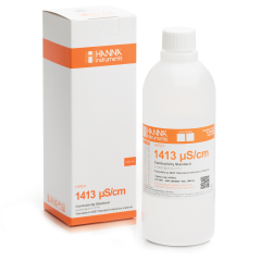 HANNA HI7031L 1413 µS/cm EC value @ 25°C, 500 mL bottle