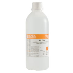 HANNA HI7034L 80000 µS/cm EC value @ 25°C, 500 mL bottle