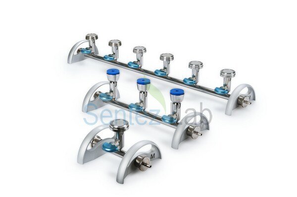 EZ-Fit™ Manifold, tekli, lastik tıpalı, filtre tutucular için EZFITH0LD1