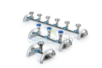 EZ-Fit™ Manifold, 6'lı, lastik tıpalı, filtre tutucular için EZFITH0LD6