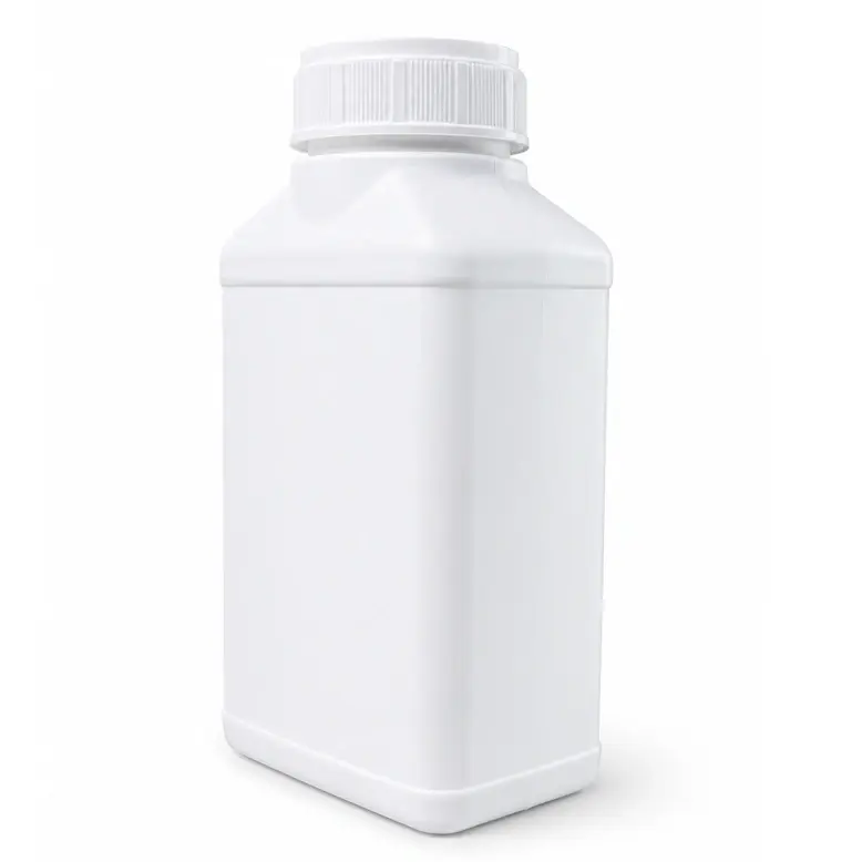 Senlab HDPE Geniş Ağızlı Numune Şişesi 1 Kg - Toz Ürünler İçin - 5 Adet