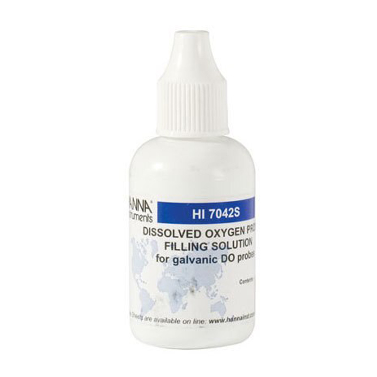 HANNA HI7042S Electrolyte solution for galvanic probes, 30 mL bottle