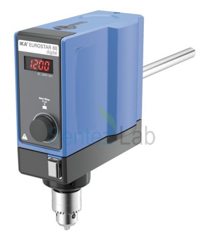 IKA EUROSTAR 60 dijital MEKANİK KARIŞTIRICI 40L/2000 rpm/60 Ncm