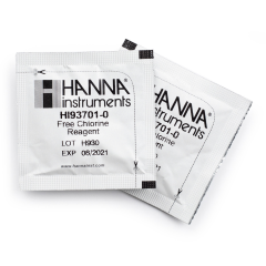 HANNA HI93701-01 Chlorine, free, DPD method, Powder reagent kit for 100 tests (free Cl₂)