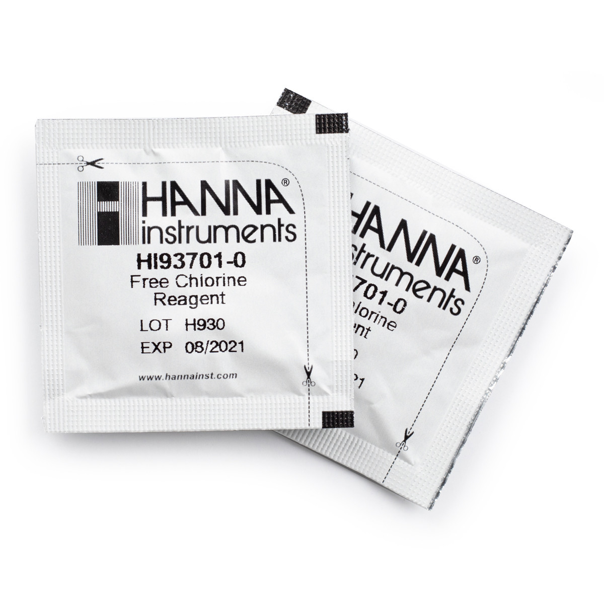 HANNA HI93701-03 Chlorine, free, DPD method, Powder reagent kit for 300 tests (free Cl₂)