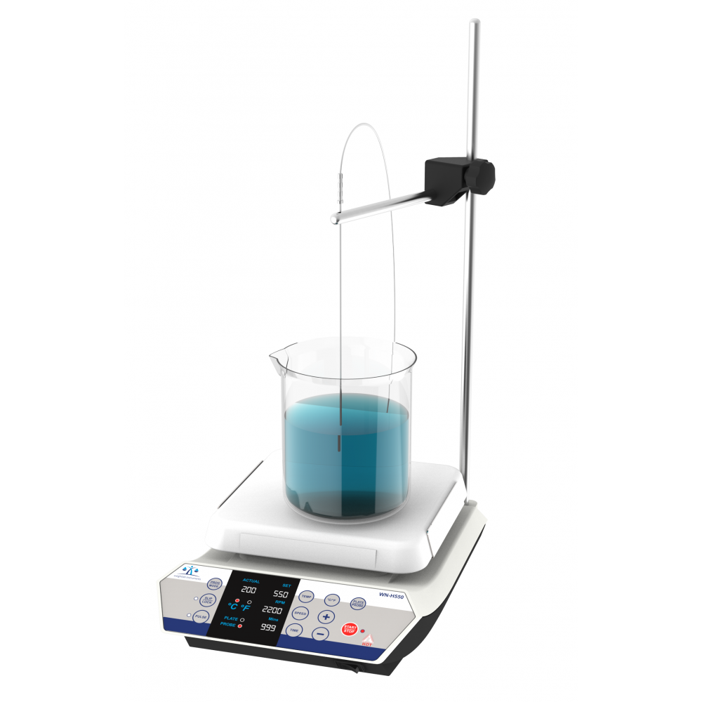 Weightlab WN-H550 Isıtıcılı Manyetik Karıştırıcı  550 °C / 2200 rpm / 20 L