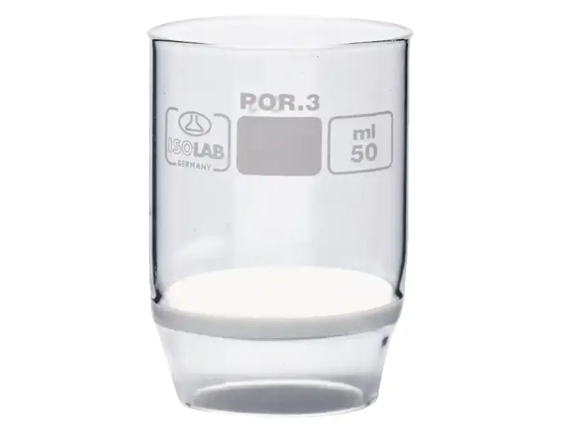 ISOLAB  Kroze - Gooch - Sinter Cam Filtreli - 2D - Por 4 - 50Ml