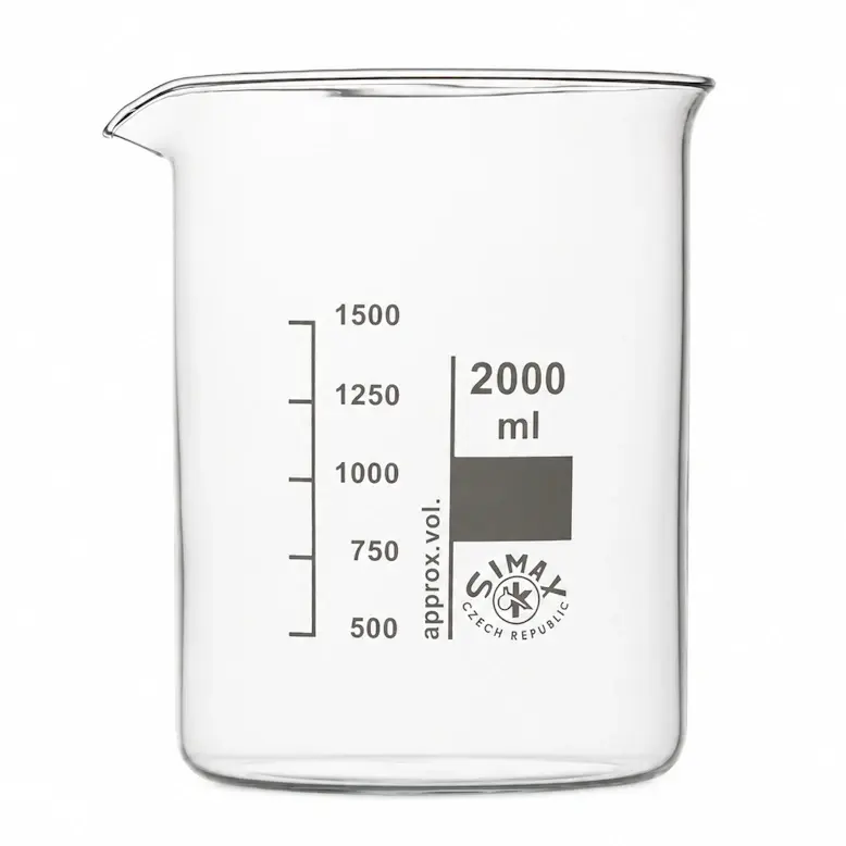 Simax Cam Beher Kısa Form 600 ml