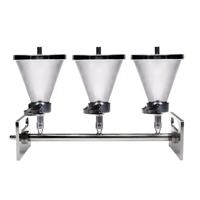 ISOLAB  Vakum Manifold Düzeneği - Paslanmaz Çelik - 3 Gözlü