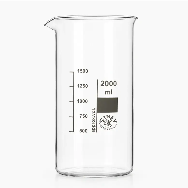 Simax Cam Beher Uzun Form 2000 ml