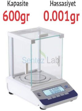 Weightlab WL-603 Hassas Terazi 600 gr / 0.001 gr
