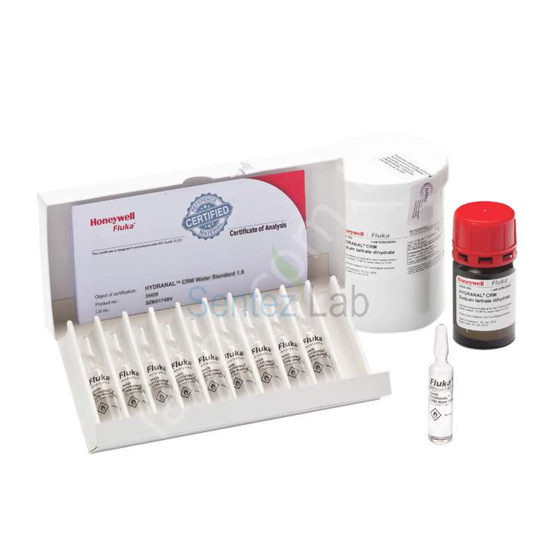 Fluka 34828 HYDRANAL®-Water Standard 1.0 standard for Karl Fischer titration (water content 1 mg/g = 0.1%) exact value on report of analysis 40 ml