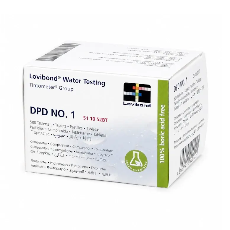 Lovibond DPD No.3 Serbest Klor Test Fotometre Tableti 500 Adet