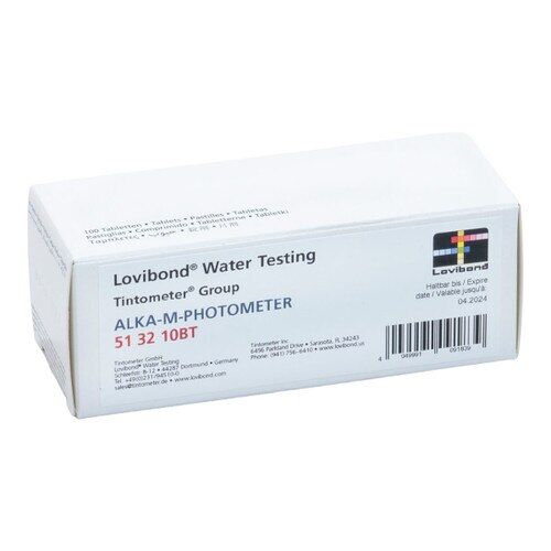 Lovibond Alka-M fotometre Tablet 100 Adet