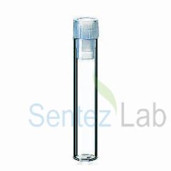 La Pha Pack Vial 1 ml,  Şeffaf, 40 X 8.2mm, Tipa 8mm Pe Ve Şeffaf 100 Adet