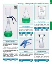 ISOLAB 043.03.002 kıskaç - vakum filtre düzeneği için - 1 Adet