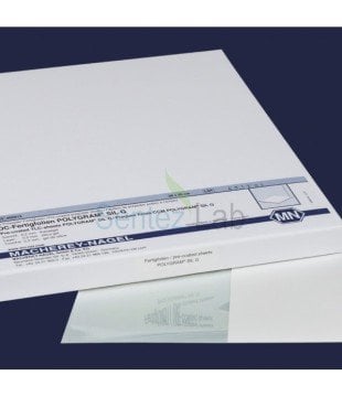 İSOLAB 108.01.001 TLC plaka - 20x20 cm - GLASS tabaka - SIL G - 25 (25 adet)