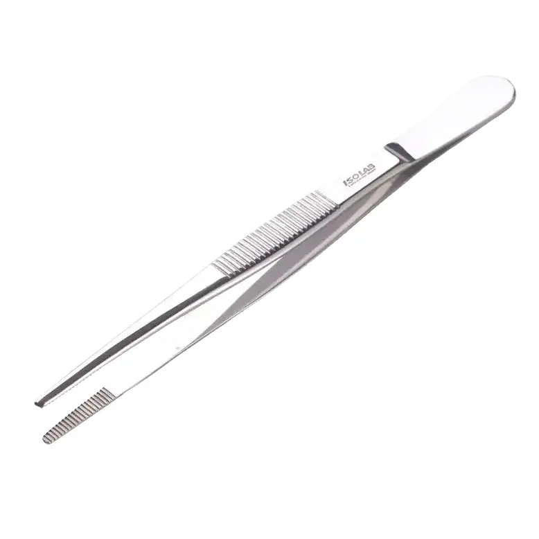 ISOLAB  Pens - Paslanmaz Çelik - Genel Amaçlı - Düz - Yuvarlak Uçlu - 300 Mm