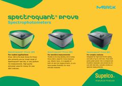 MERCK Spectroquant® Prove 100 VIS SPEKTROFOTOMETRE Atık Su Analizleri için 320... 1100 nm