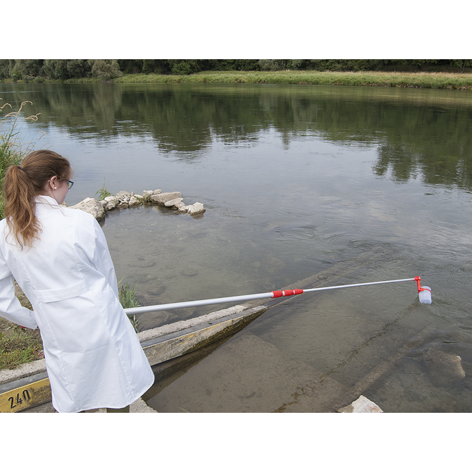 Burkle Telekskopik Numune Alma Aparatı 1000 ml Beher ile 6 Metre