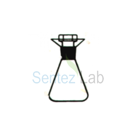 Borucam İyot Erleni Cam Kapaklı 500 ml  Ns 29/32