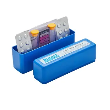 SUTEST SERBEST KLOR TEST KITI TABLET DAMLA SERI 0,1 ppm - 3,0 ppm