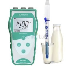 PH850-DP Taşınabilir pH Metre Süt, Krema, Yoğurt ve Sıvı Gıdalar İçin