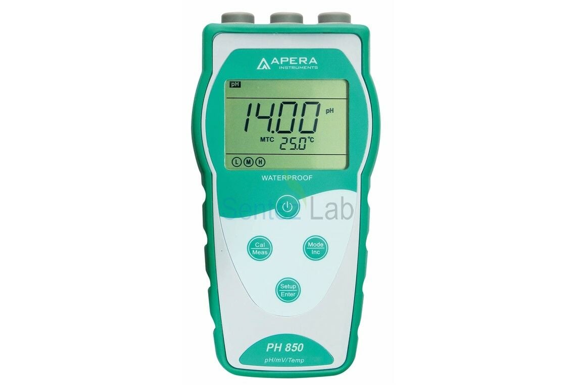 Apera pH Metre Portatif 201T-F ph/sıcaklık Basic Elektrot ile birlikte