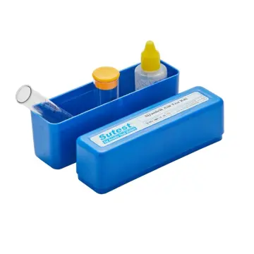 SUTEST SIYANURIK ASIT TEST KITI DAMLA SERI 30 ppm - 100 ppm