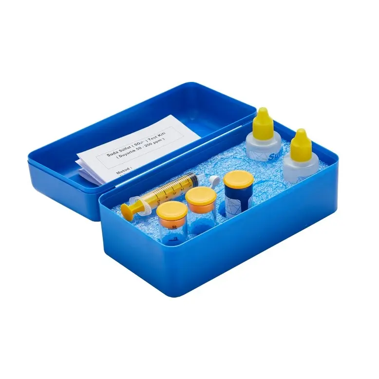 SUTEST SULFAT TEST KITI DAMLA SERI 50 ppm - 200 ppm