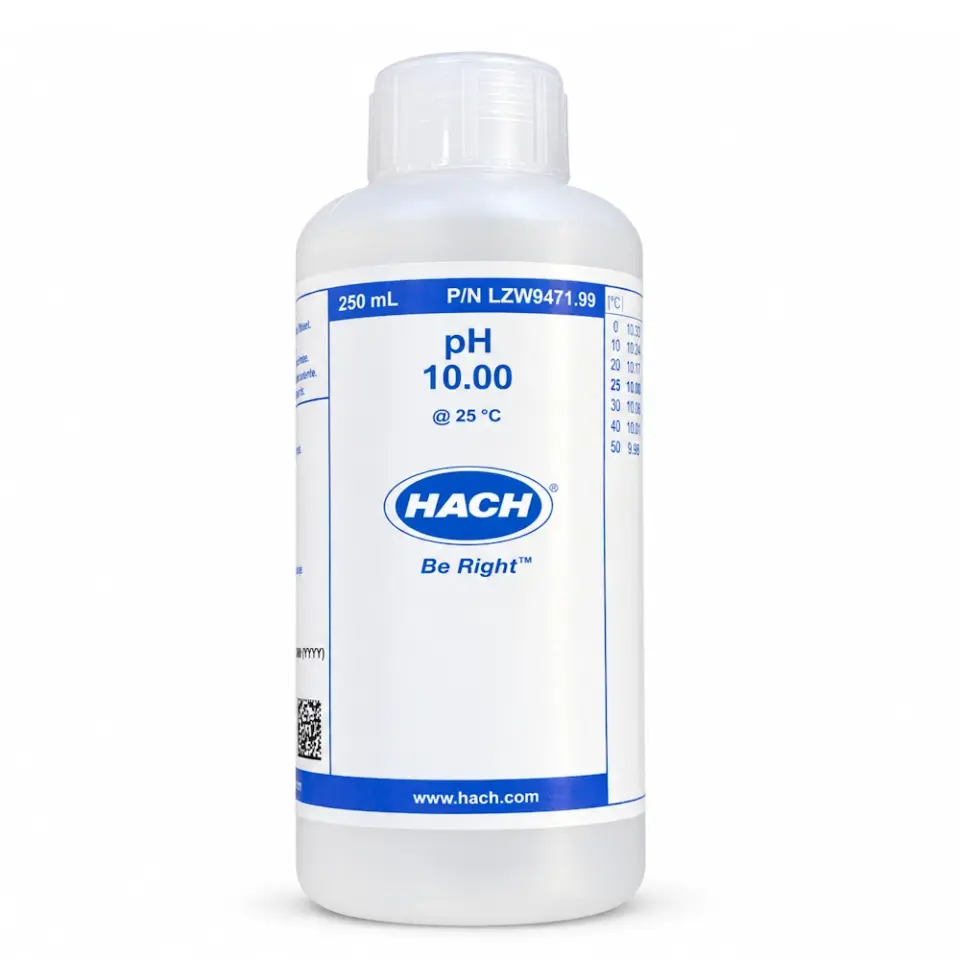 Hach Buffer Solution pH 10.00 – 250 mL pH Kalibrasyon Solüsyonu
