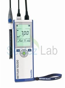 METTLER TOLEDO Seven2Go™ S2 Saha Kiti PORTATİF pH METRE InLab Expert Pro-ISM | -2.00... 20.00 pH