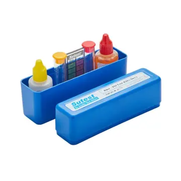 SUTEST KLOR PH TEST KITI SIVI DAMLA SERI Klor : 0,1 - 3,0 ppm Ph : 6,8 - 8,2