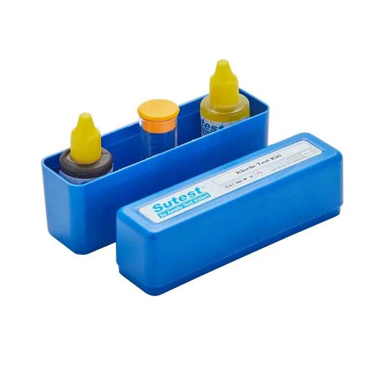 SUTEST KLORUR TEST KITI DAMLA SERI 1 Damla = 30 ppm