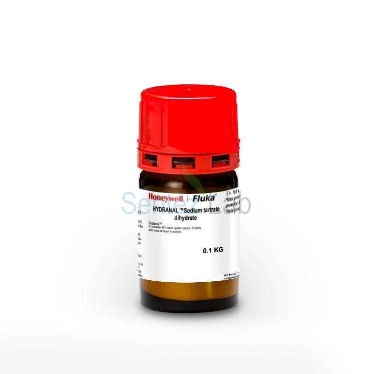 Fluka 34803 HYDRANAL Sodium tartrate dihydrate for volumetric KF titration (water content ~15.66%) 6106-24-7 100 gr