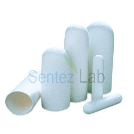 Selüloz Soxhlet Kartuşu 100% pure cellulose 25x100 mm Ref:1800   25'lik ambalaj
