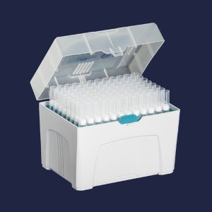 ISOLAB TF-R-S-100 pipet ucu - filtreli - şeffaf - 100 ul - kutu - low retention - steril (96 adet)
