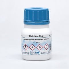 ISOLAB METHYLENE BLUE, (C.I. 52015) AR FOR MICROSCOPY CAS 122965-43-9 50 GR - Metilen Mavisi