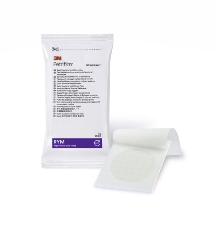 3M™ 6475 Petrifilm® Hızlı Maya ve Küf Sayım Plakaları 50 Adet